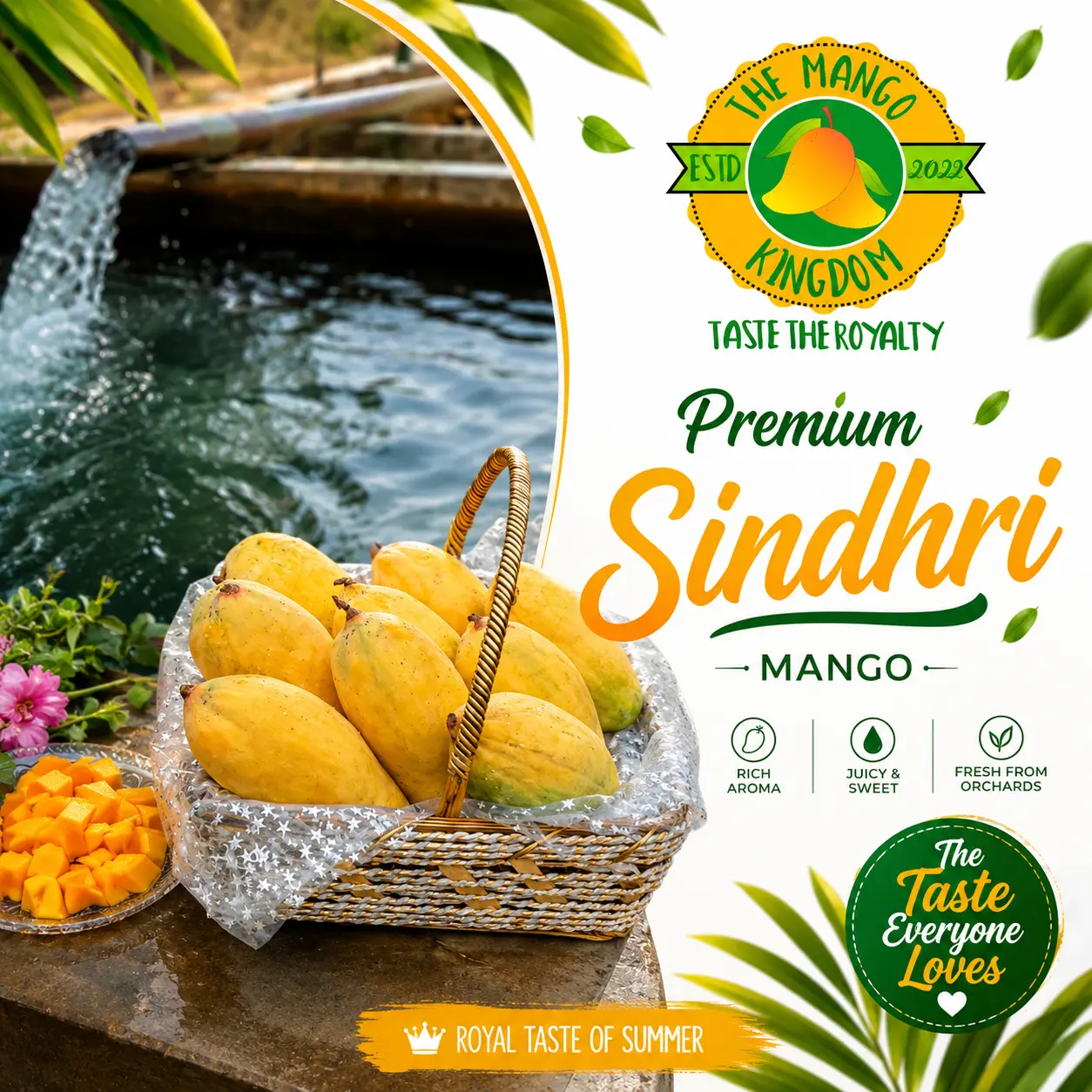 Best Sindhri Mango — King of Pakistani Mangoes | Order Online 1 Sindhri mango product image