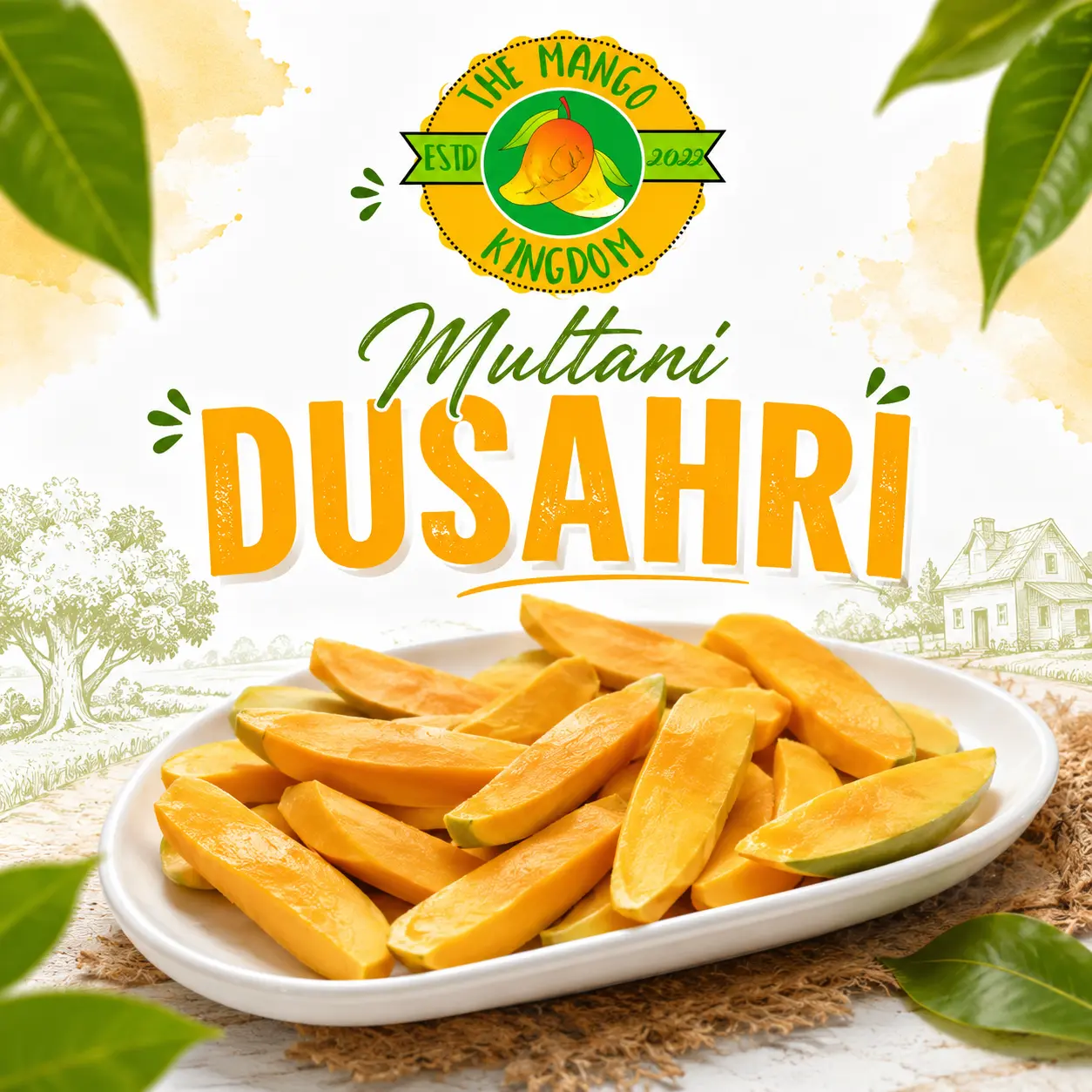 Fresh Dusehri Mango | Best Online Mango | Start From June 15 1 Sindhri mango product image