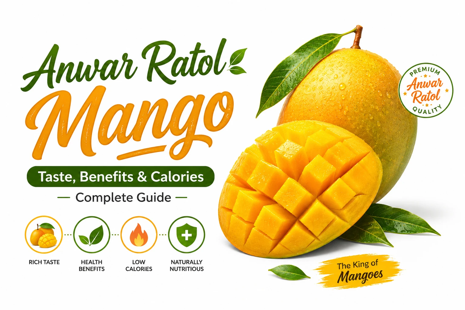 Anwar Ratol Mango Taste, Benefits & Calories — Complete Guide 1 anwar ratol mango guide