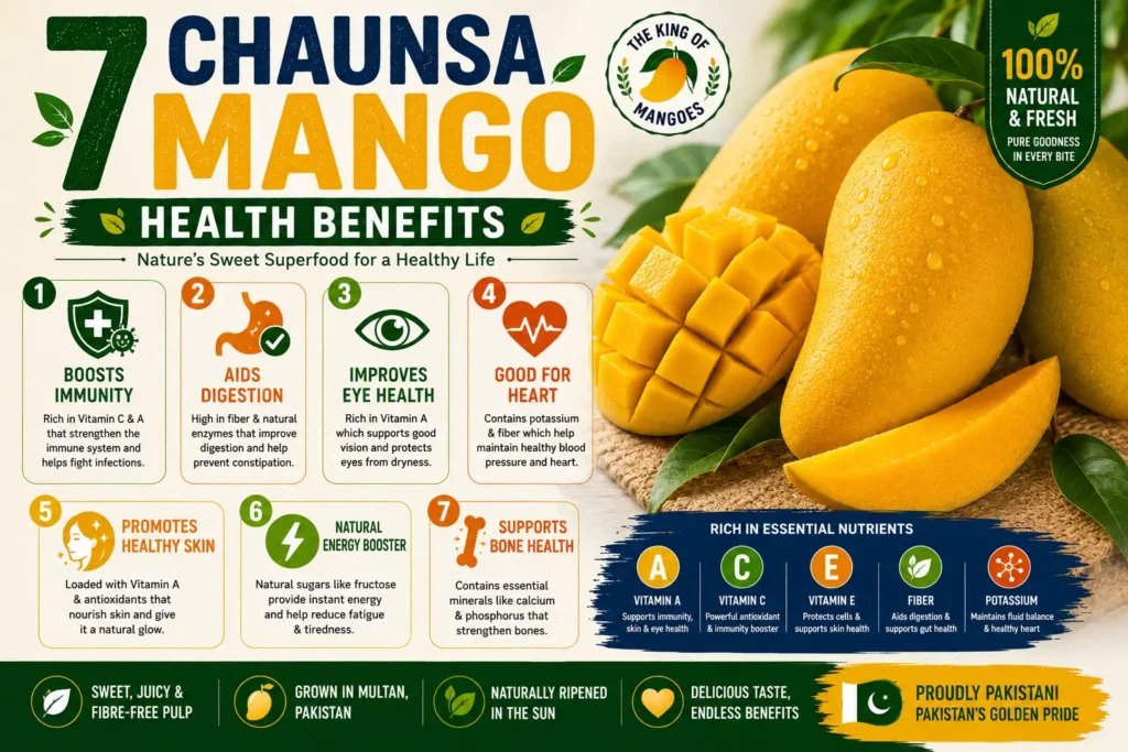 Chaunsa Mango Health Benefits – 7 Powerful Reasons to Eat Pakistan's Golden Fruit Daily 3 chaunsa 7 health benefits