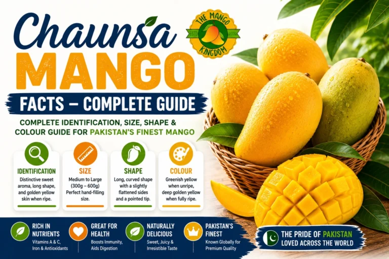 Chaunsa Mango Facts – Complete Identification, Size, Shape & Colour Guide for Pakistan's Finest Mango 9 chaunsa mango facts.