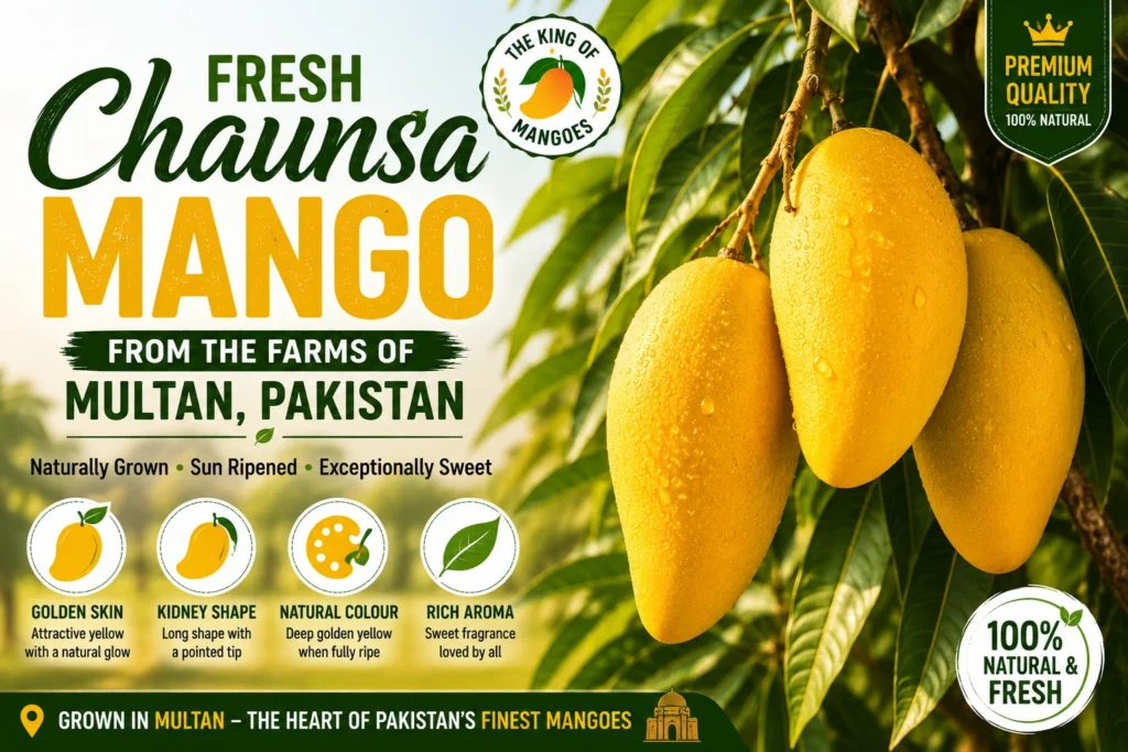 Chaunsa Mango Facts – Complete Identification, Size, Shape & Colour Guide for Pakistan's Finest Mango 2
chaunsa mango shape and color.