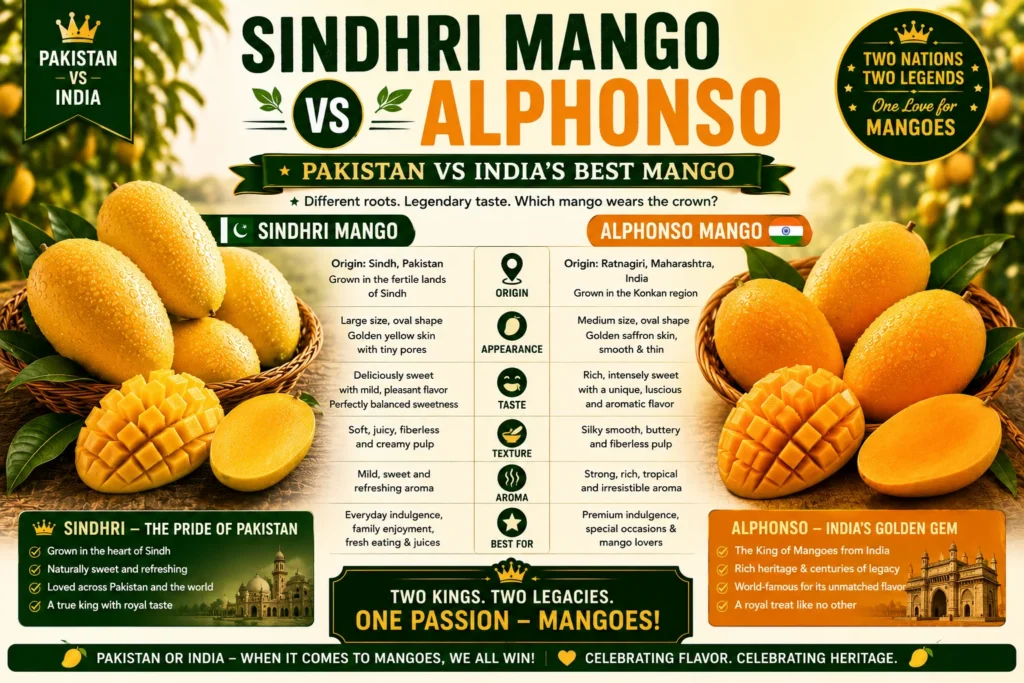 [Download the WEBP file](sandbox:/mnt/data/sindhri-vs-alphonso-mango.webp)**Alt Text:**
Sindhri mango vs Alphonso mango Pakistan vs India comparison infographic
