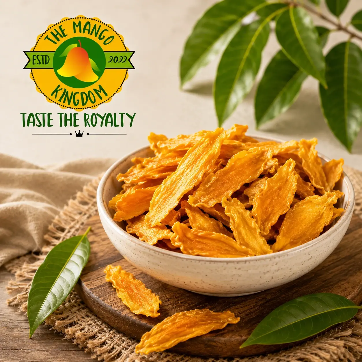Chaunsa Dried Mango Slices - Dry Mango Online 100g 3 dry mango slices cup