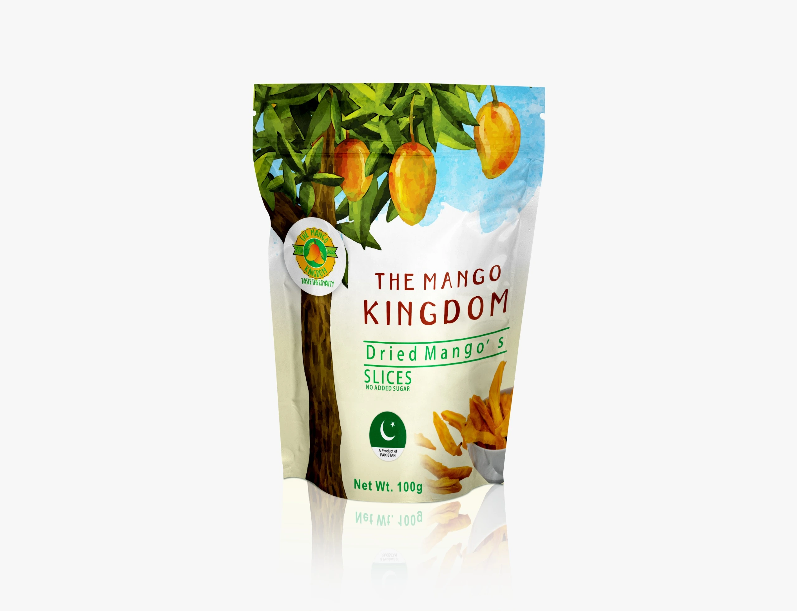 Chaunsa Dried Mango Slices - Dry Mango Online 100g 1 Dried mango slices